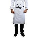 Chef Uniform Combo (Coat+Trousers+Apron+Cap).