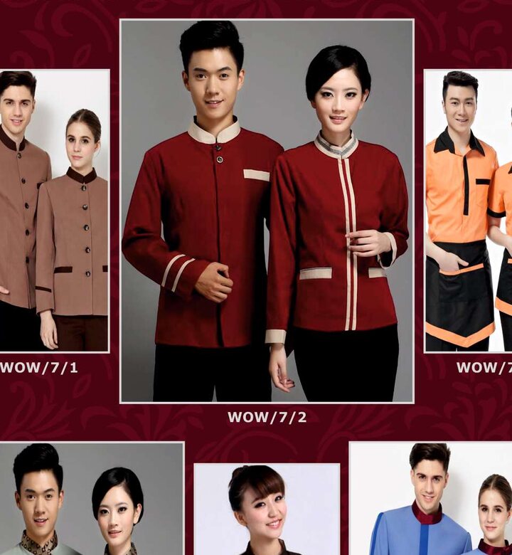 Professional hotel housekeeping uniforms by WOOL O WOOL