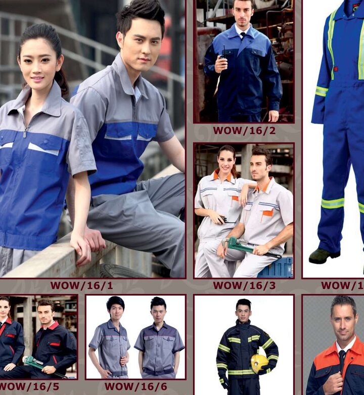 Industrial uniforms and factory workwear by WOOL O WOOL